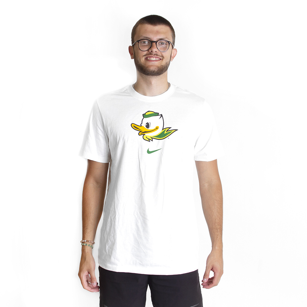 Fighting Duck, Nike, Essential, Logo, T-Shirt